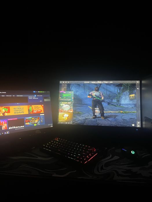 Компютър+ цял Setup готов за игра