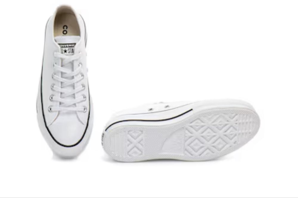 Кецове Converse естествена кожа