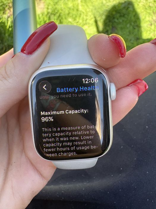 Apple Watch Series 9 41mm 96% Battery + кутия, зарядно, каишки