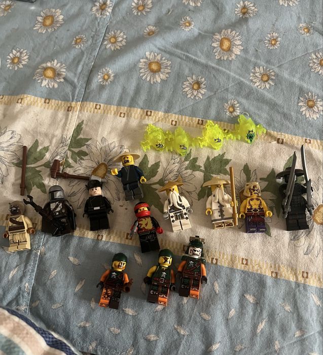 Lego фигурки ninjago, star wars