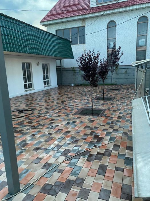 Укладка брусчатки