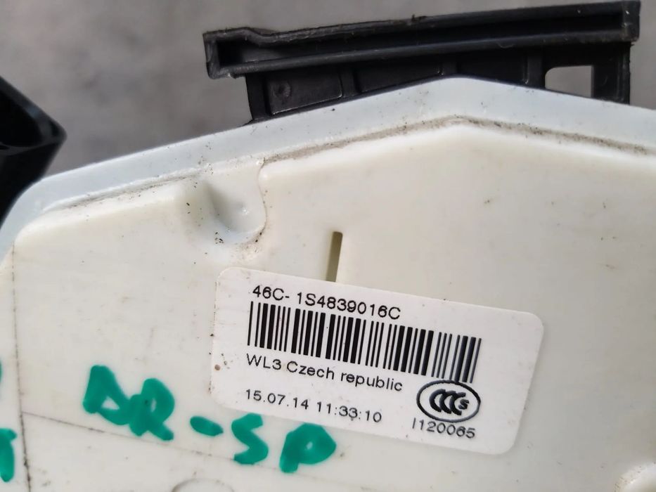 Broasca usa dreapta spate skoda superb 2 3t facelift 1s4839016c