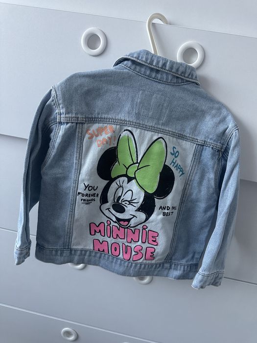Geaca/jacheta denim copii  Zara mărimea 98,colecția Disney Minnie,