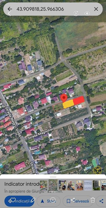 Teren de  vanzare în Giurgiu