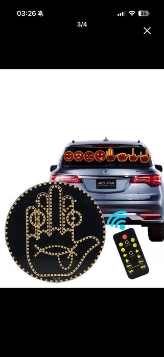 Продаётся новый лед смайлик для авто тюнинг tuning led