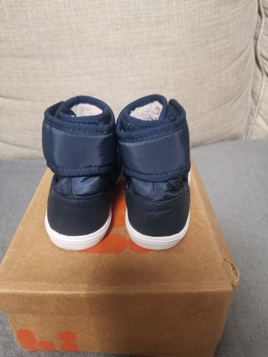 Ghete imblanite, cu velcro, pentru baieti Bibi Agility Mini Naval nr24