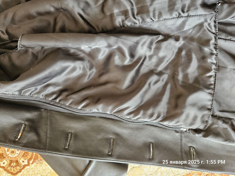 Плащ женский кожаный 42-44