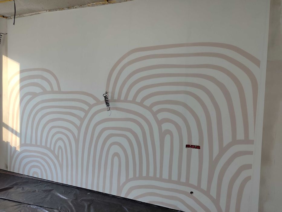 Поклейка обоев быстро и без стыков