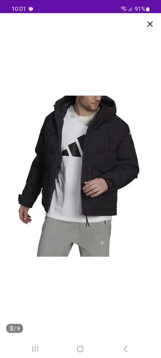 Куртка пуховик Адидас