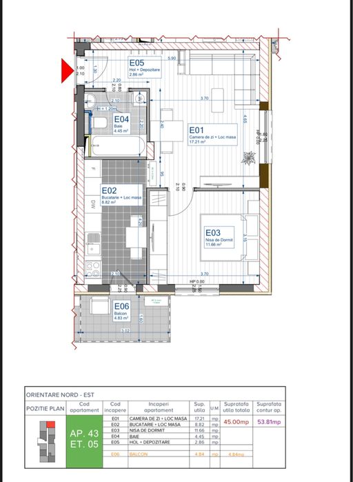 Apartamente Oradea Noi GrandHill Residence Apartament de vanzare