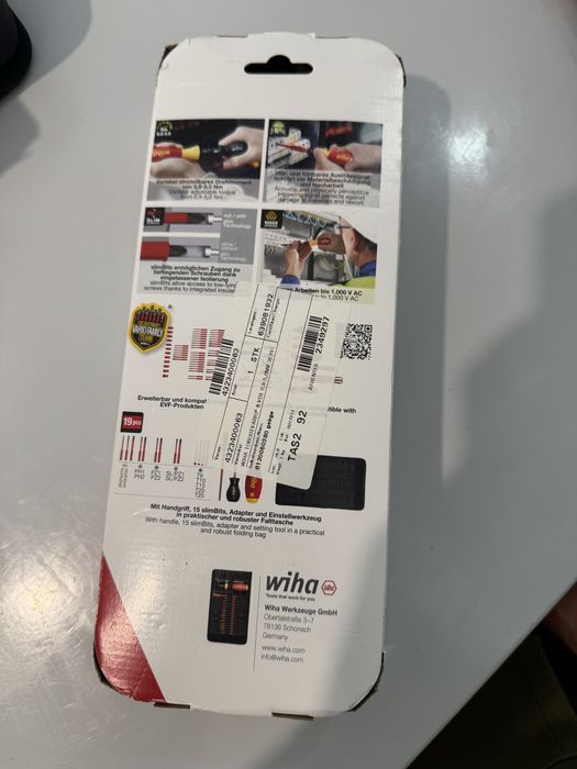 Set surubelnita electrica dinamometrica Wiha