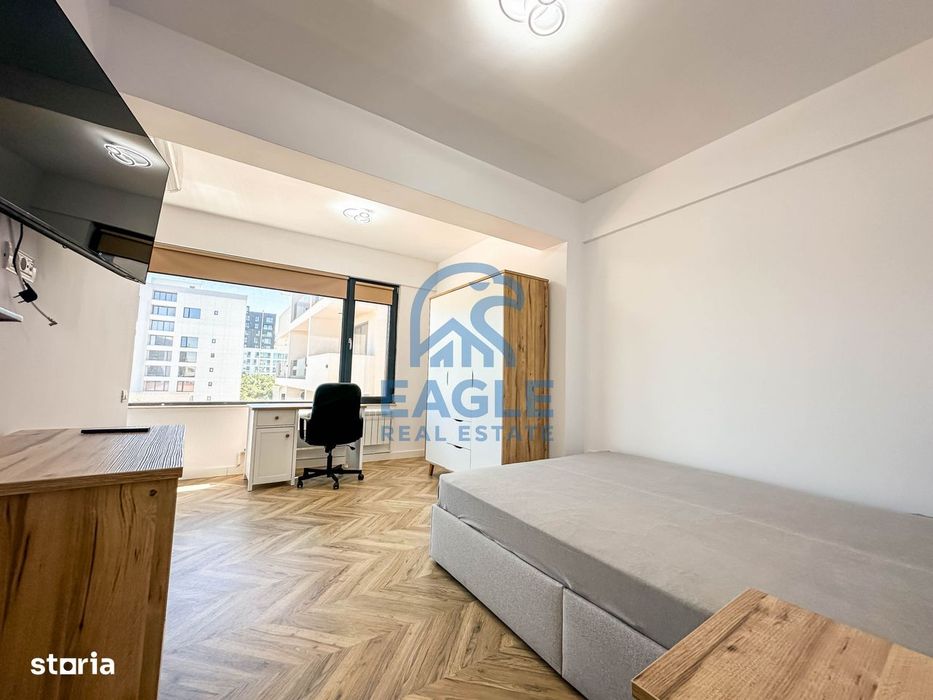 Campus - Apartament Modern cu 2 Dormitoare si balcon prima inchiriere