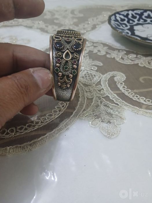 Серебряные браслет
