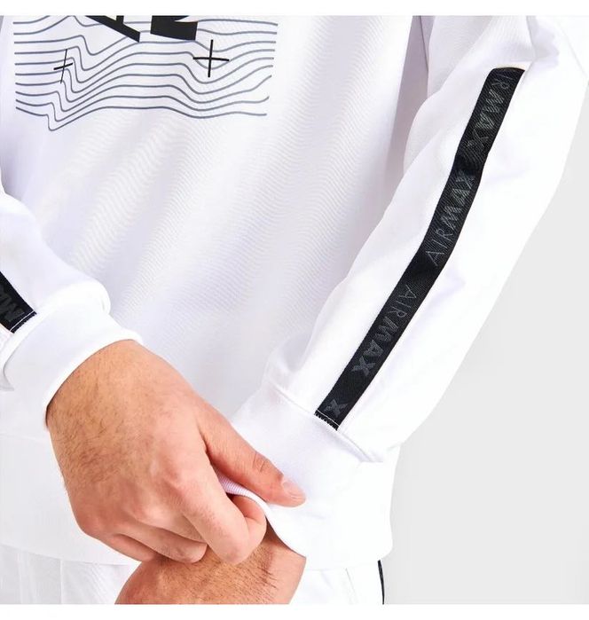 Мъжка блузка : Nike Sportswear Air Max Sweatshirt White XL