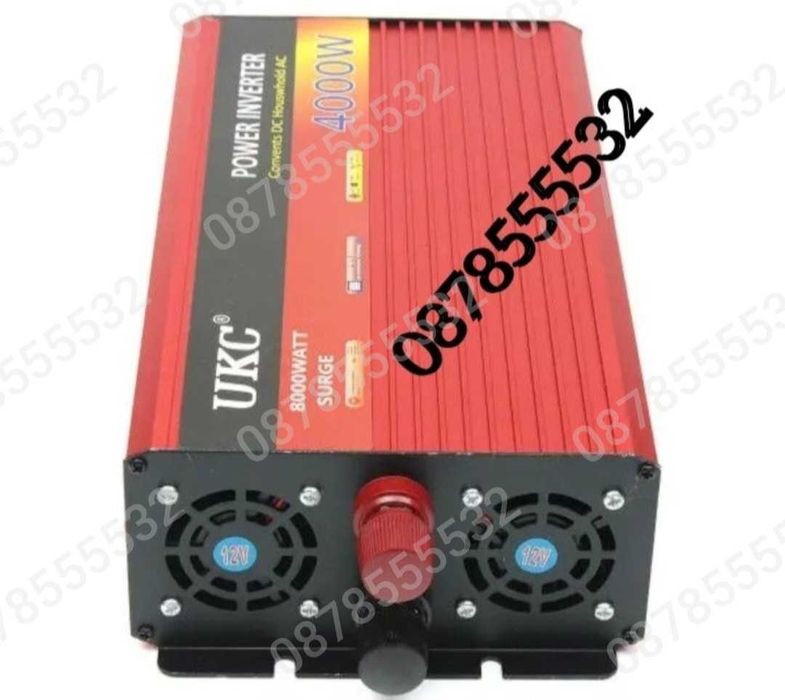 Инвертор за Автомобил на 12v/220v 500/1000/2000/4000 24v/220 Инвертори