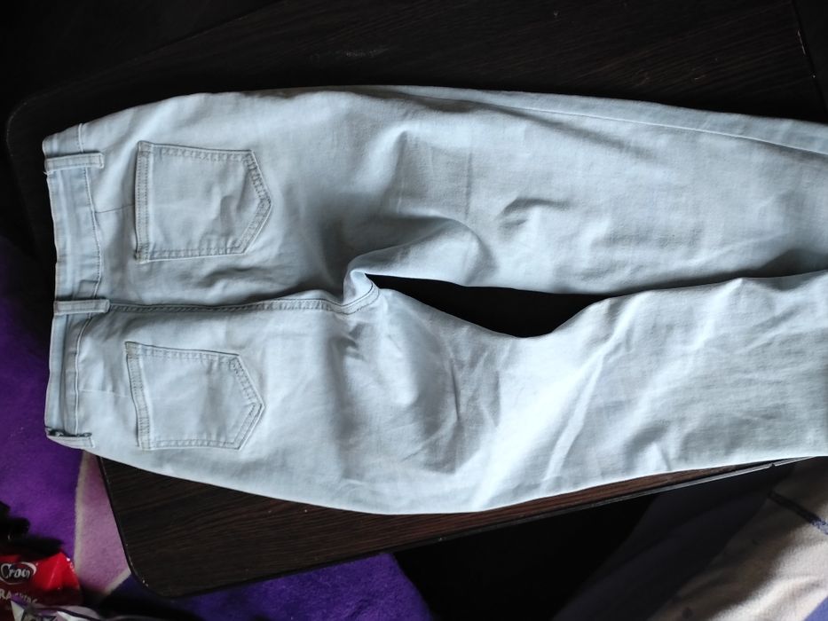 Blugi cu talie înaltă, SHEIN