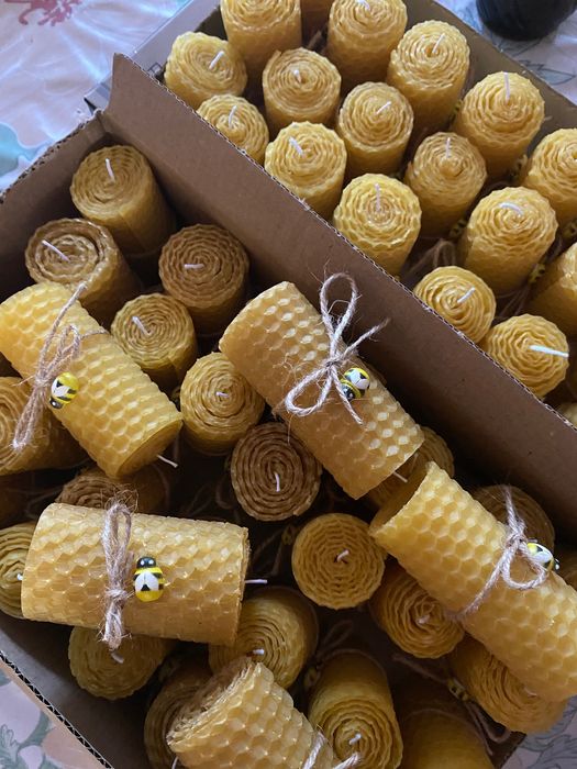 Свещи от пчелен восък