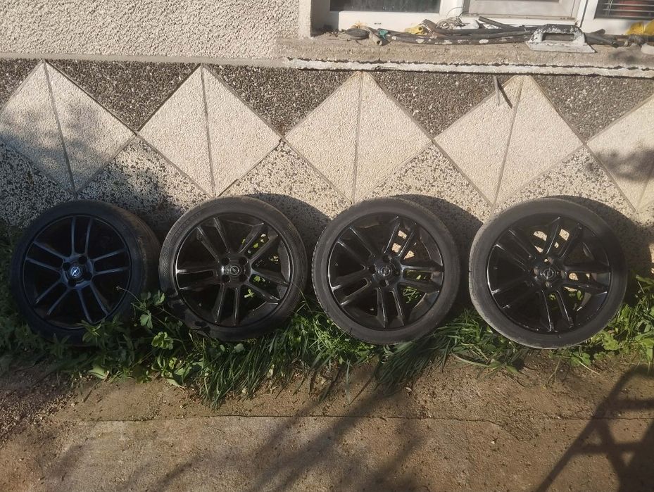 Алуминиеви джанти с гуми