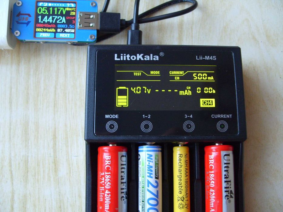 Професионално зарядно LiitoKala Lii-M4S. Българско ръководство