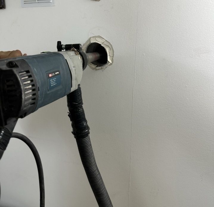 Алмазное сверление отверстий