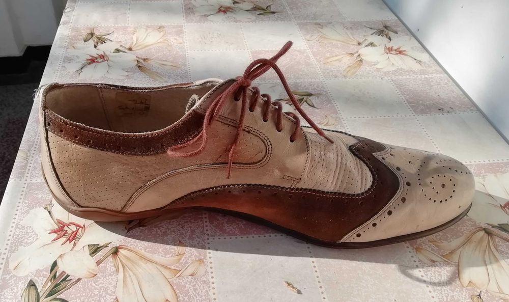 Мъжки обувки естествена кожа