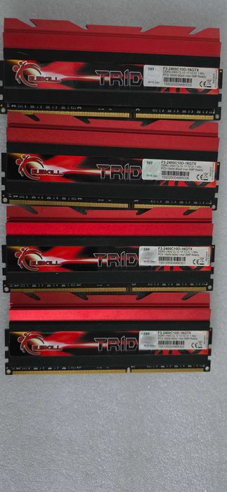 Vand 32GB RAMI DDR3 (4x8) G.Skill Trident X pe 2400 MHZ