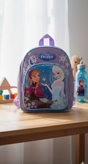 Ghiozdanel frozen elsa anna