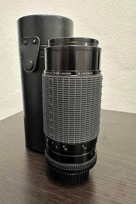 Obiectiv Sigma 80–200mm f/4.5  + toc original Sigma