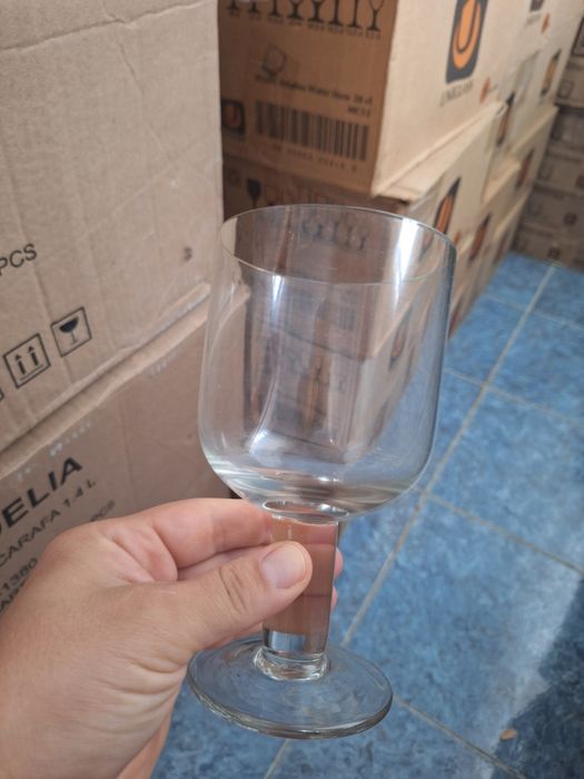 Pahare  cristal fin lucrate manual