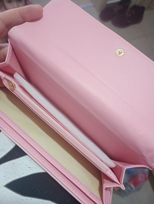 Portofel damă roz