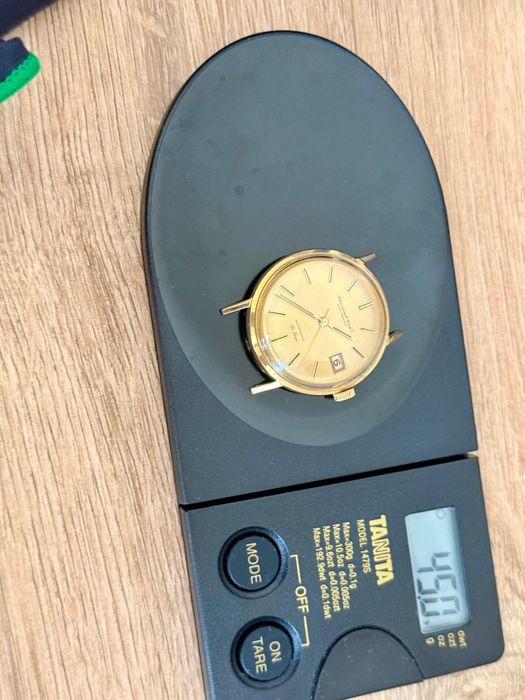 Ceas IWC De Luxe automatic de aur 18k
