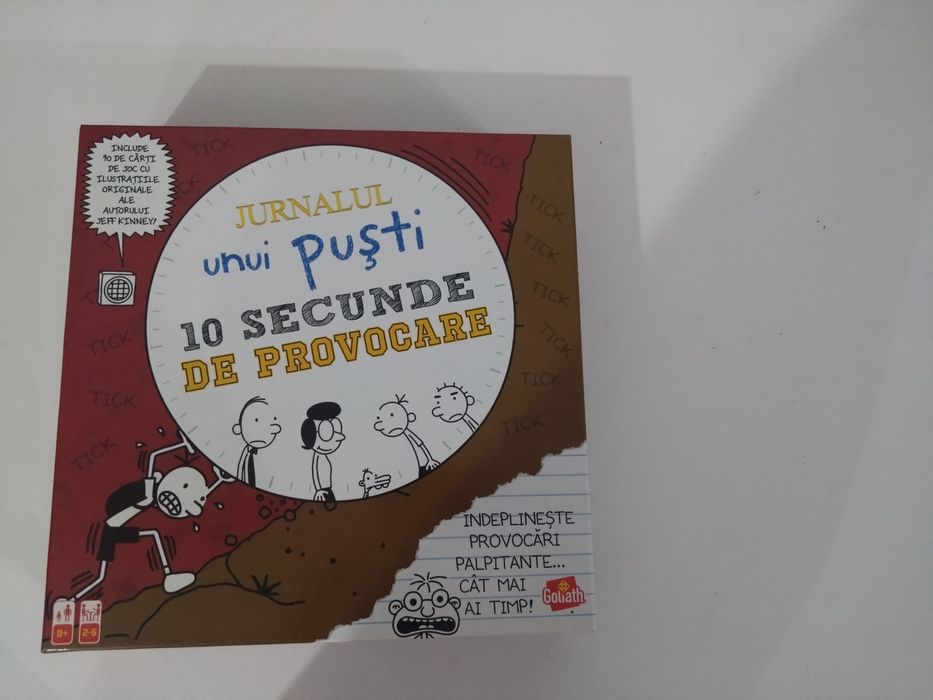 Vând jurnalul unui puști 10 secunde de provocare