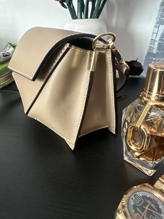 Италианска малка кожена чанта