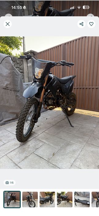 Vand Moto Cross KXD 125cc3
