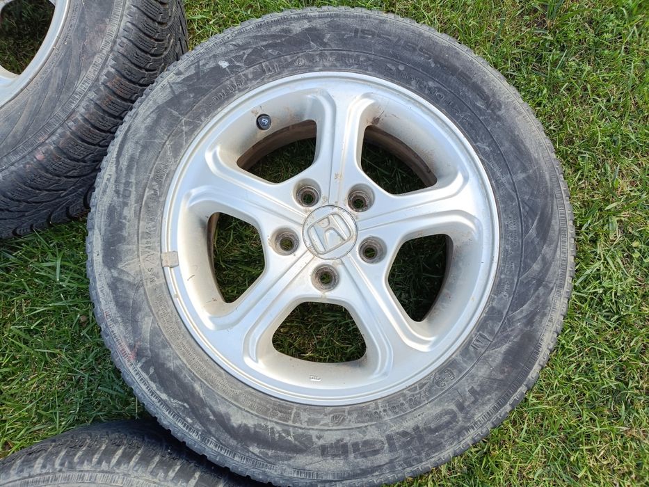 Jante/Roti Originale Honda 15 inch aliaj cu anvelope Nokian 195/65/15