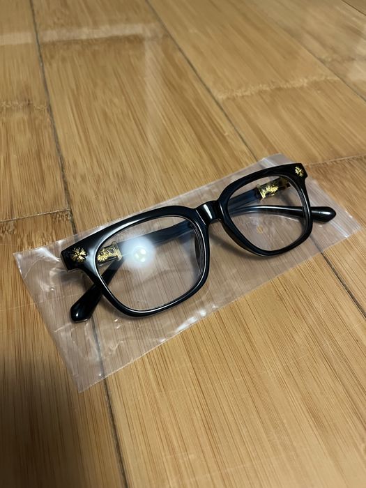 Ocehlari Chrome Hearts Negri cu aur