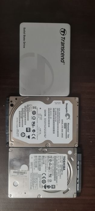 Жёсткие диски hdd, ssd