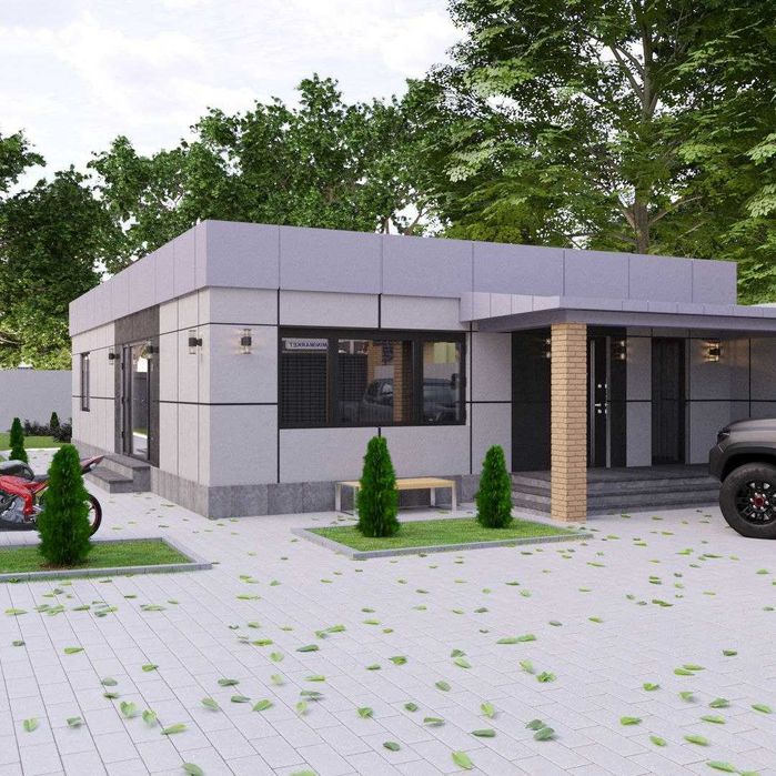 Продается дом, кибрай - евро коробка - 4,5 сотки