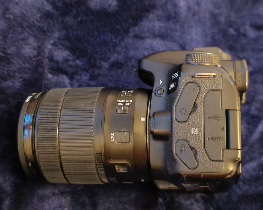 Kit Canon 80d + Canon Efs 18-135 Nano Usm