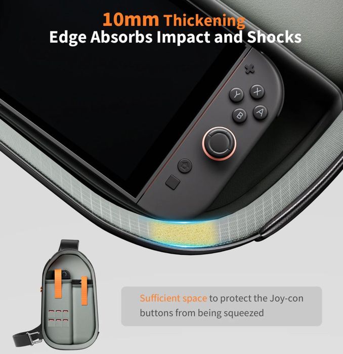 Coowps Nintendo Switch 2 защитна чанта / sling bag – стил и сигурност в едно!