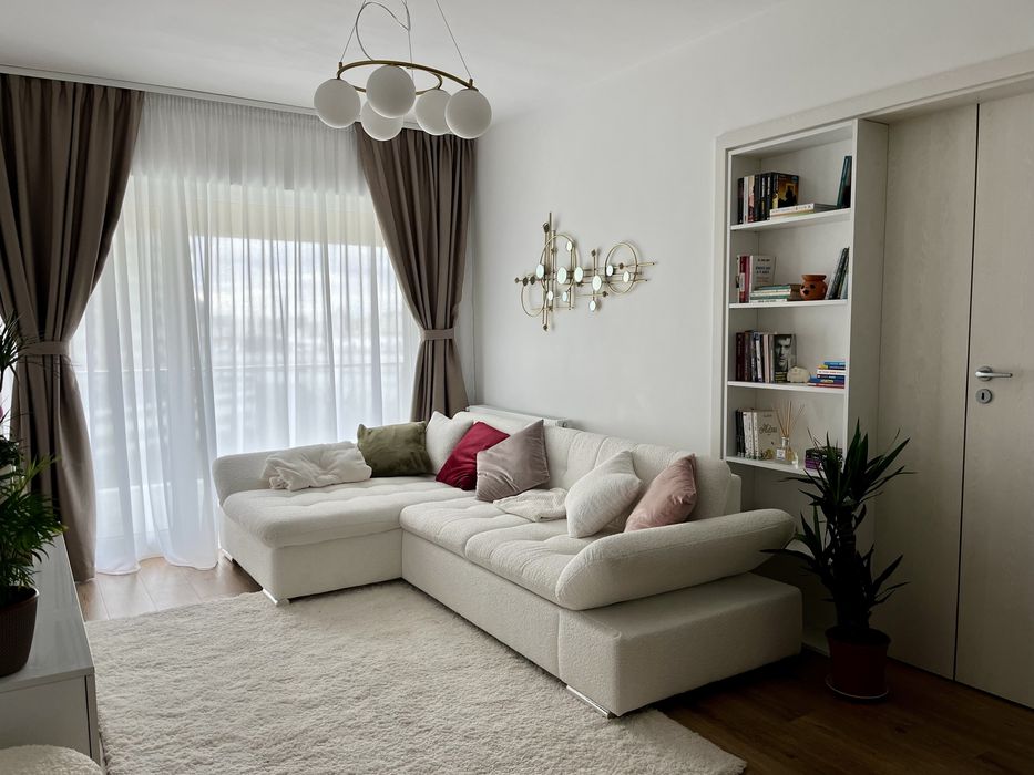 Apartament 2 camere – Viva City Residence | Vedere la lac | Terasă 12 mp | Prima închiriere