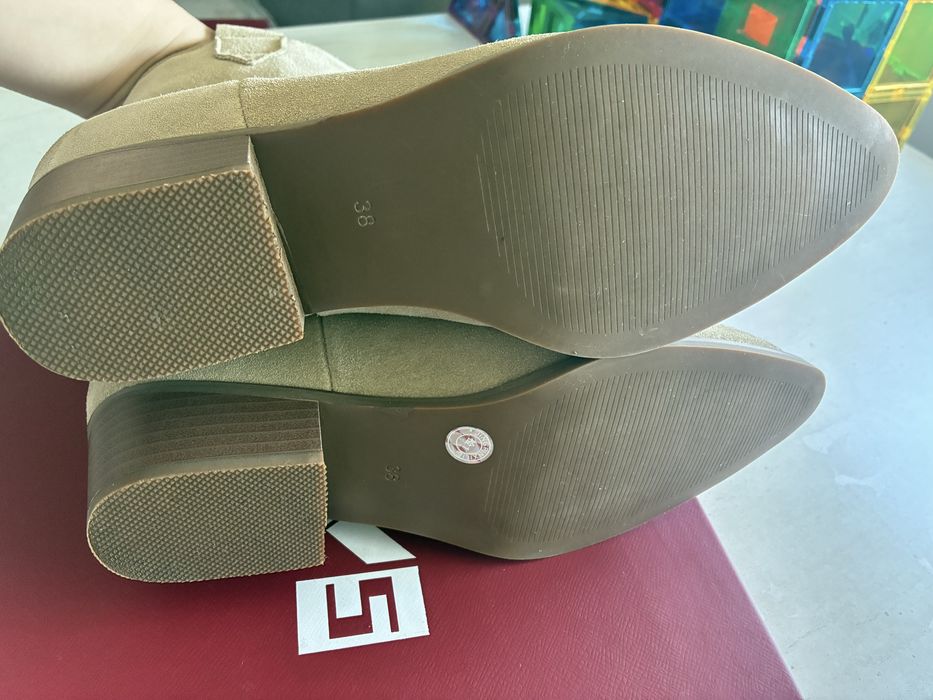 Казаки, натуральная замша