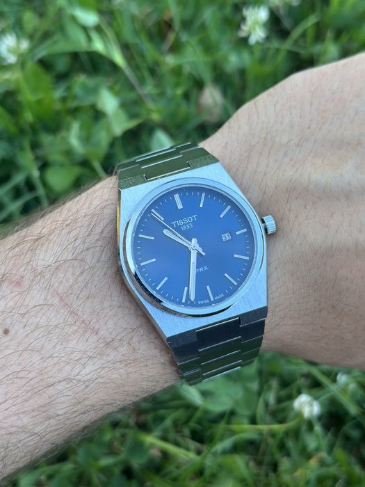 Vand ceas Tissot Prx cadran 40mm albastru inchis
