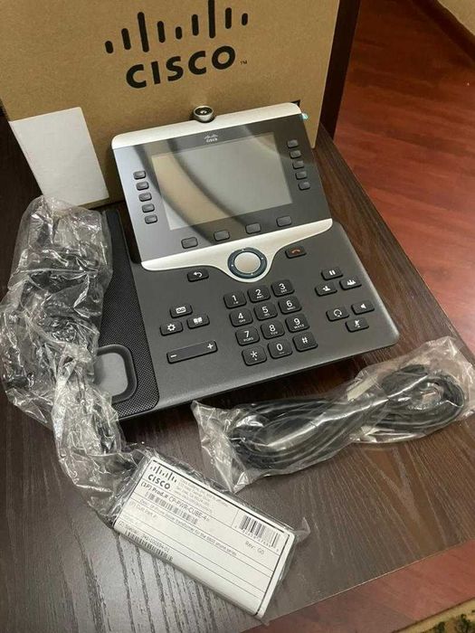 Видеотелефон Cisco CP 8865-K9 (1 комплект - новый, отдам за 160 у.е.)