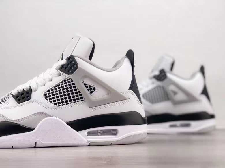 Nike Jordan Retro 4 Military Black Мъжки Дамски Маратонки 36-47