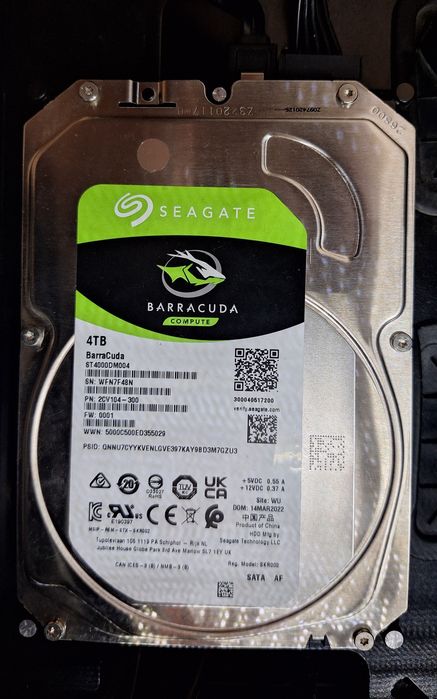 HDD hard disk Seagate Barracuda 4TB