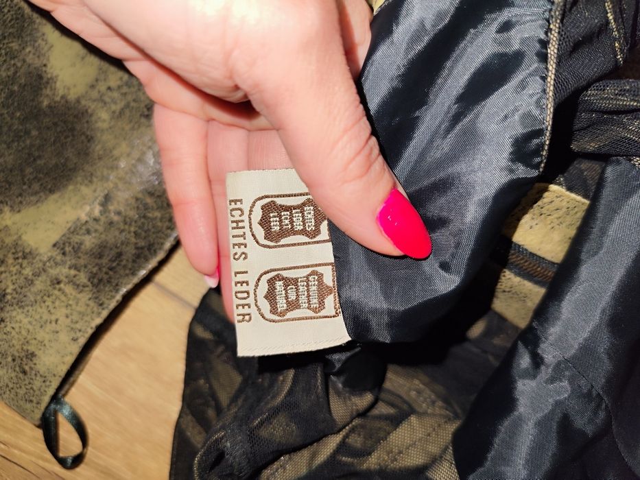 Кожен Костюм, пола, естествена кожа С