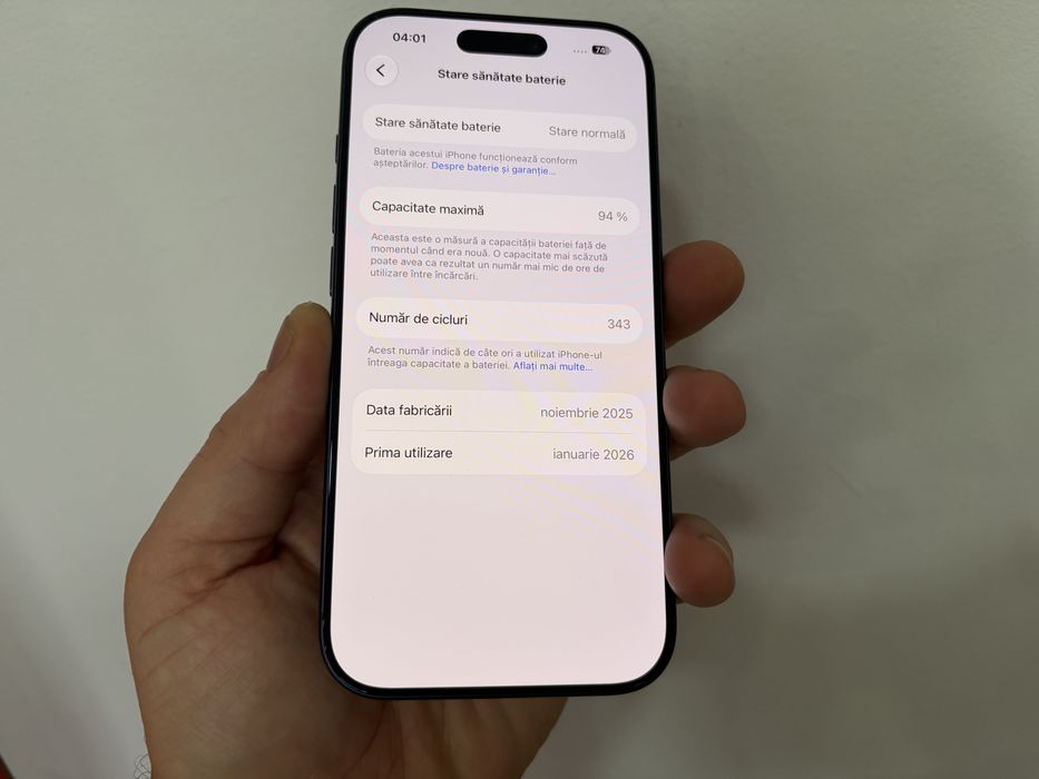 Iphone 17 Pro, 256 gb, Deep Blue