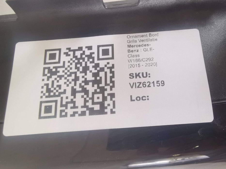Декоративен Елемент Арматурно Табло Решетка Вентилация Мерцедес-Бенц Г