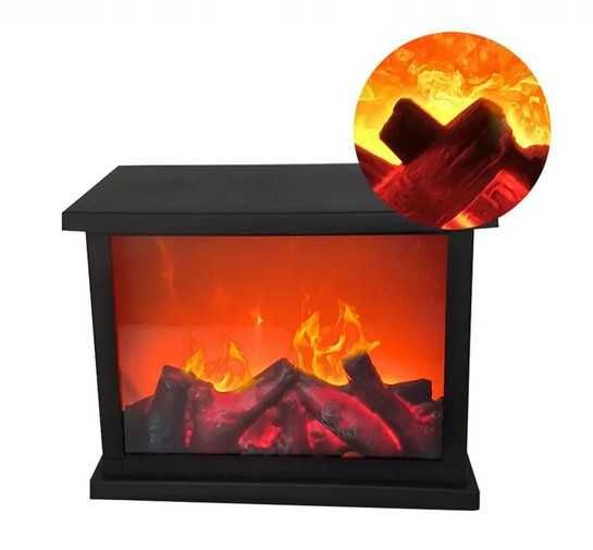 Уютна Декоративна камина подходяща за вграждане и коледна украса